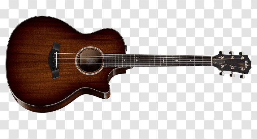 Taylor Guitars Twelve-string Guitar Acoustic-electric Fret Steel-string Acoustic - Silhouette Transparent PNG