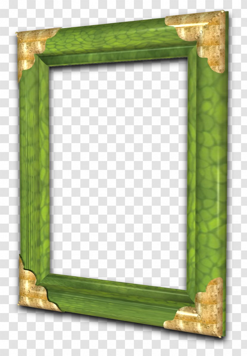 Picture Frames Green Rectangle - Grass - Mood Frame Transparent PNG
