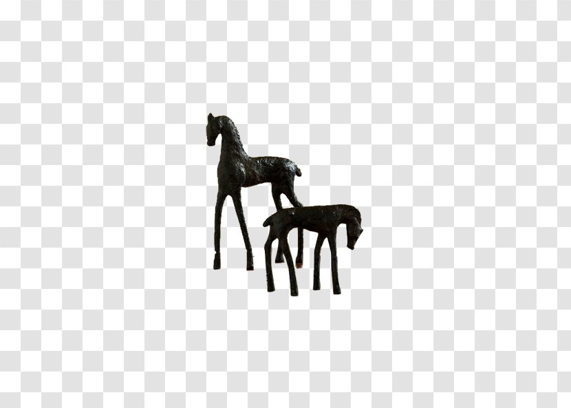 Mustang Art Drawing - Gratis - Horse Artwork Transparent PNG