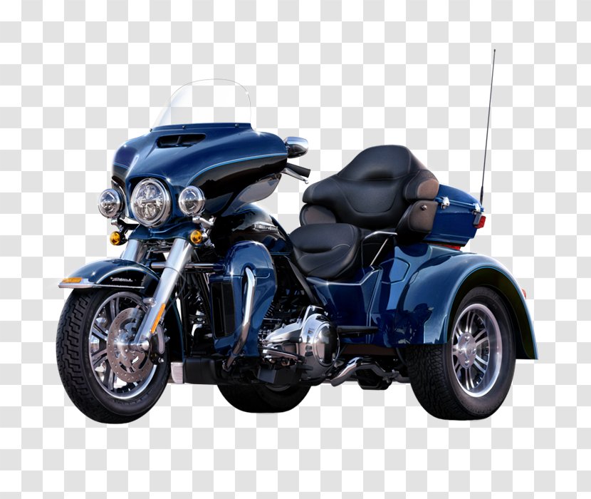 Harley-Davidson Tri Glide Ultra Classic Motorcycle Motorized Tricycle Street - Harleydavidson - Bearing Transparent PNG