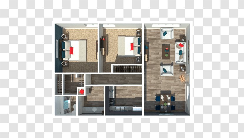 Huntsville Floor Plan Home Property Apartment - Mobile Top View Transparent PNG