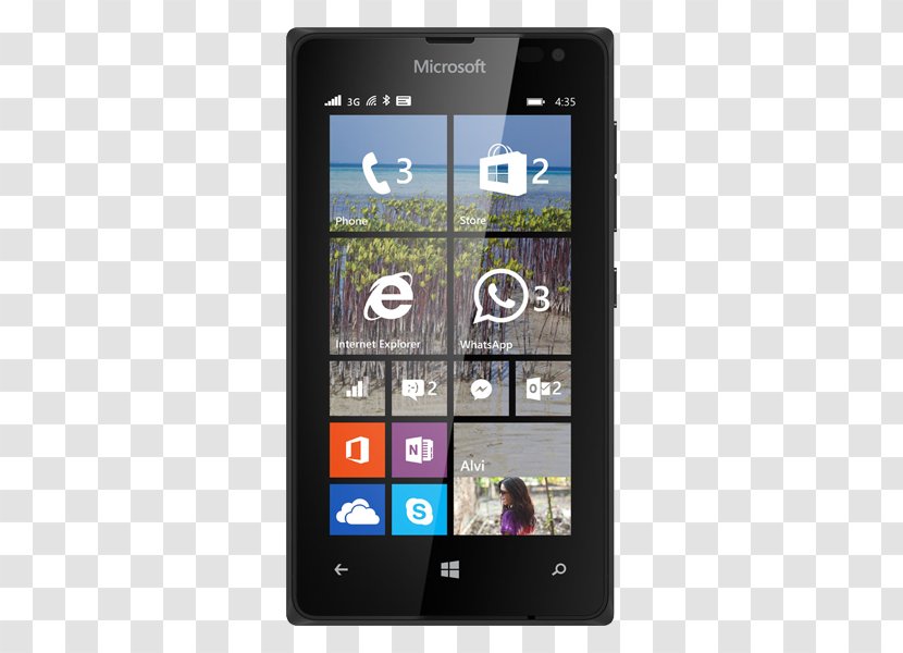 Smartphone Telephone Microsoft Mobile Windows Phone - Phones Transparent PNG