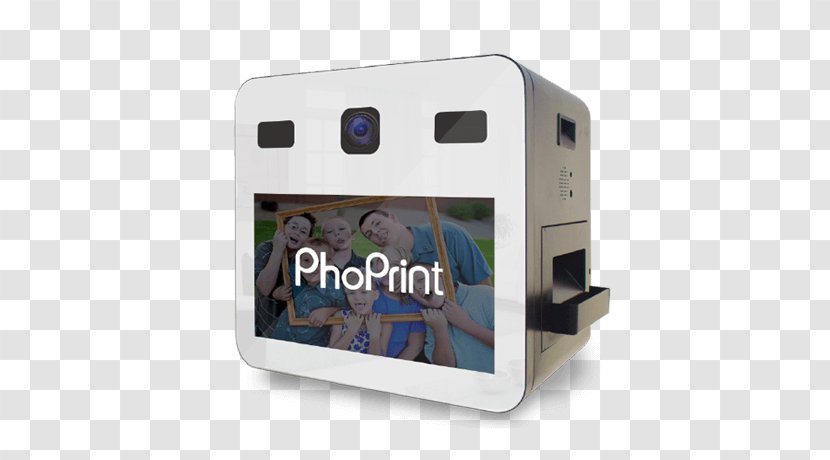 Photo Booth Photography Printing Printer - Electronic Device - Portable Transparent PNG