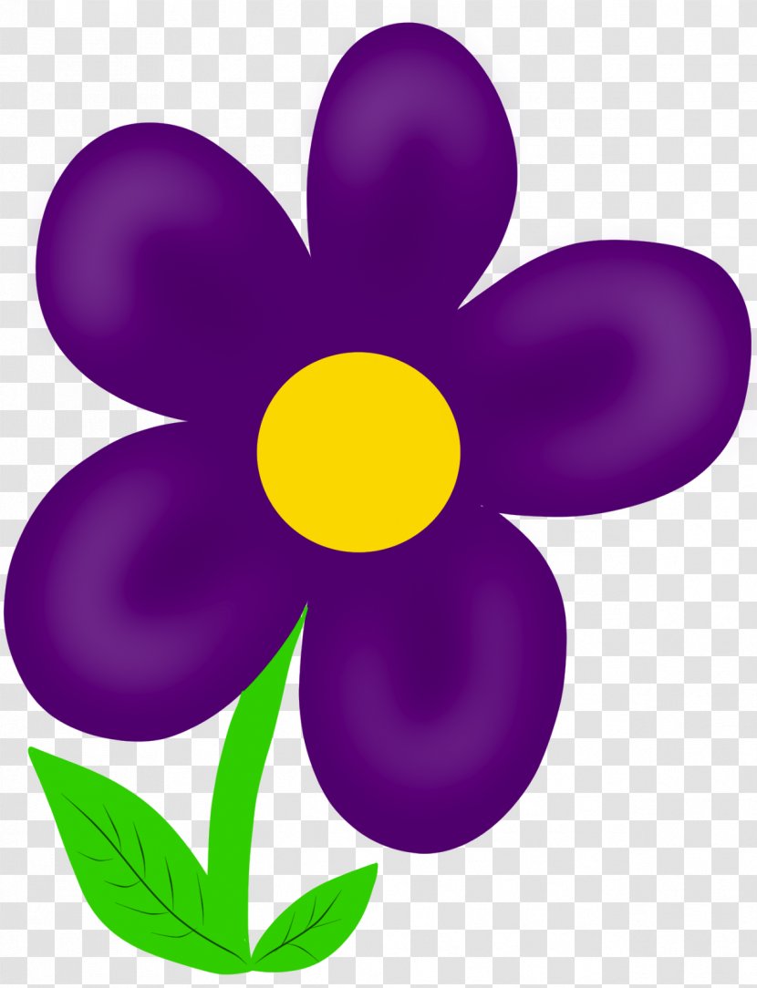 Purple Pink Flowers Clip Art - April Cliparts Transparent PNG