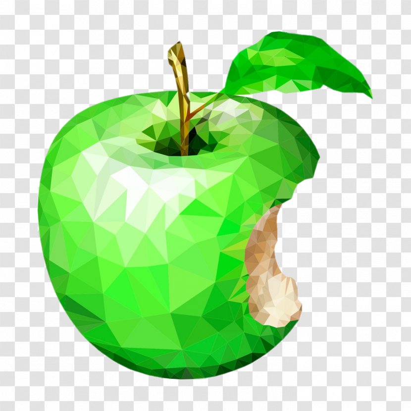 Apple Icon Image Format - Iphone - Creative Lattice-like Green Transparent PNG