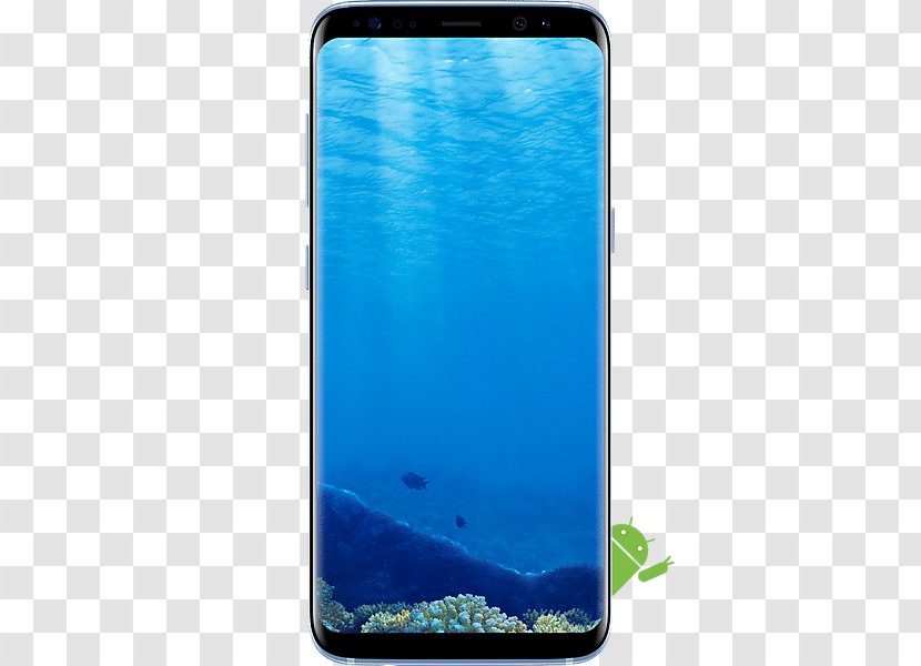 Smartphone 4G Samsung Telephone Unlocked - Aqua Transparent PNG