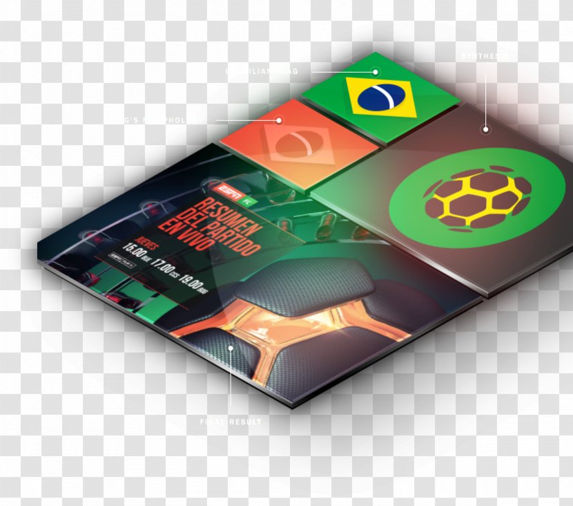 Flag Of Brazil ESPN Transparent PNG