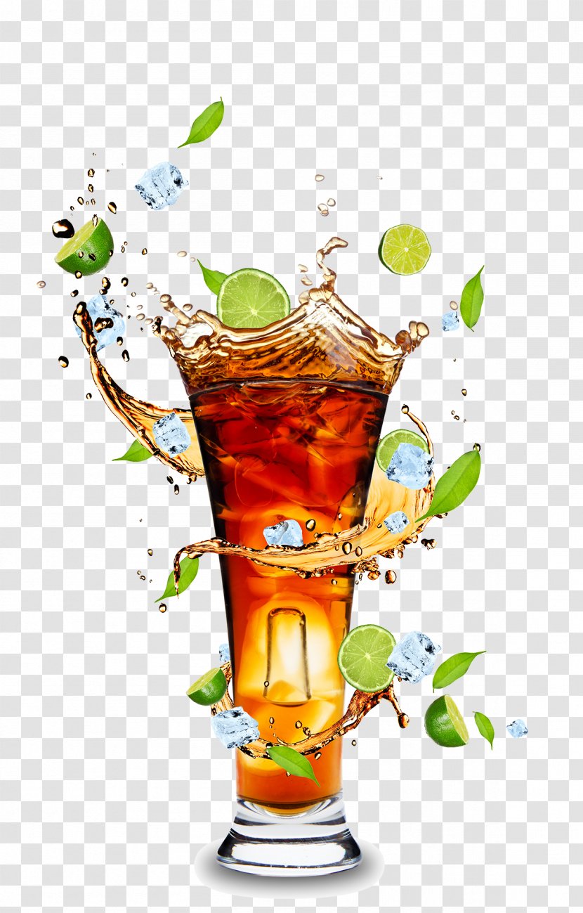 Juice Soft Drink Cocktail Cola - Ice Cube - Kumquat Lemonade Transparent PNG