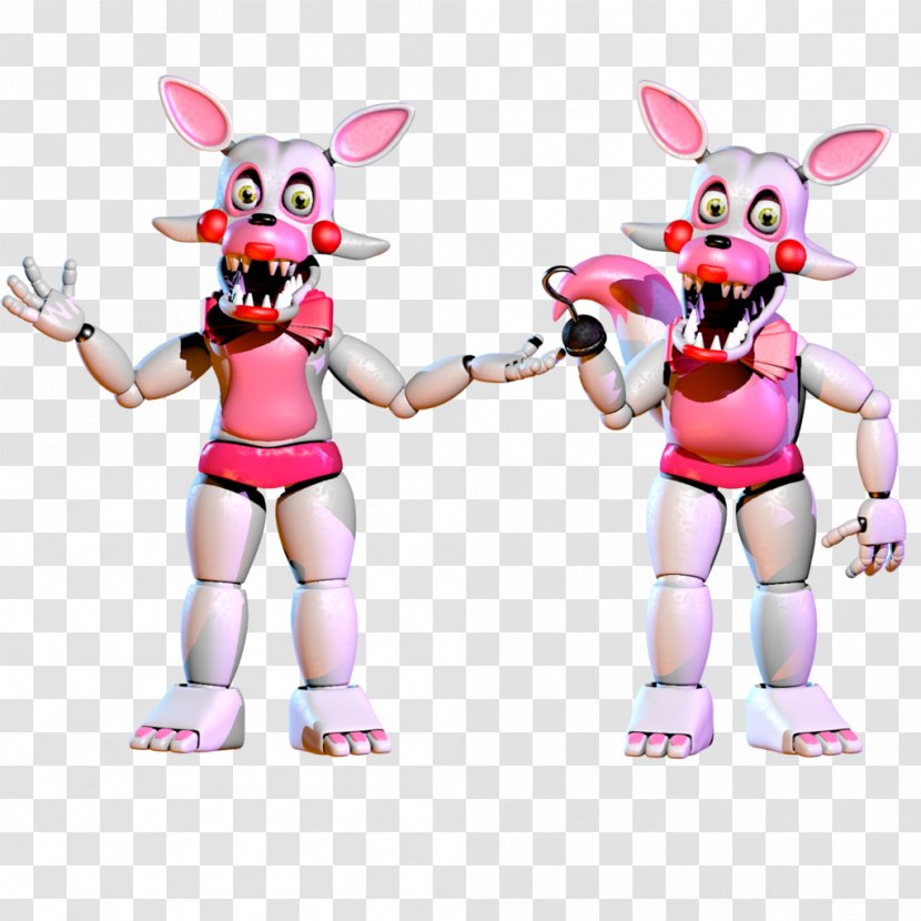 Female Easter Bunny Rabbit - Cartoon Transparent PNG