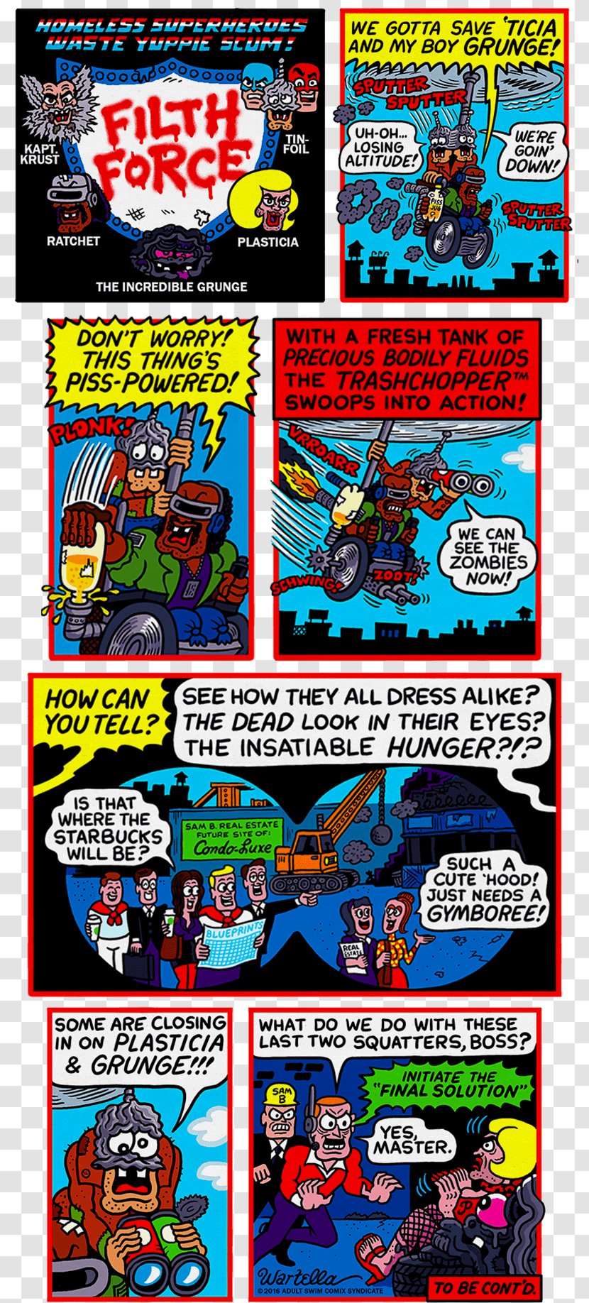 Comics Nine Mile Superhero Cartoon Pizza - Adult Swim Transparent PNG
