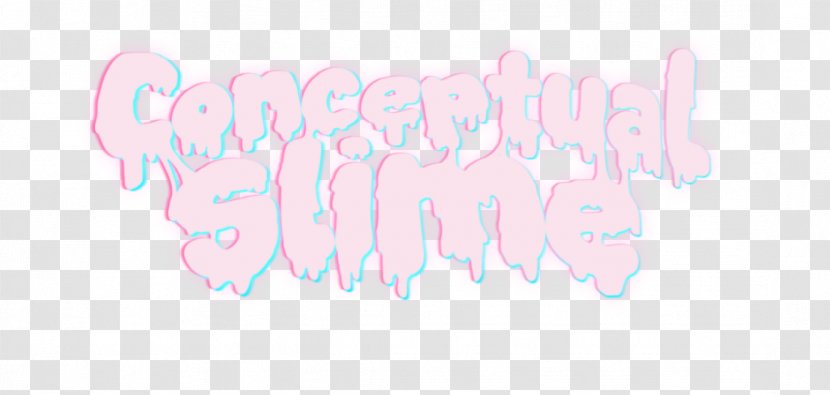 Logo Desktop Wallpaper Font - Pink M - Slime Transparent PNG