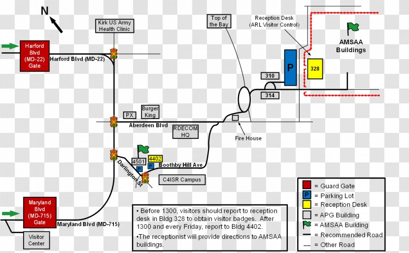 Edgewood Military Base Proving Ground Map U.S. Route 40 - Aberdeen - Army Building Background Decoration Transparent PNG