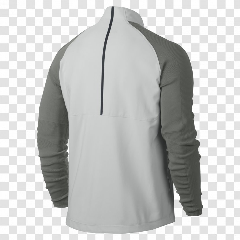Long-sleeved T-shirt Sweater Jacket - Polar Fleece - Nike Transparent PNG