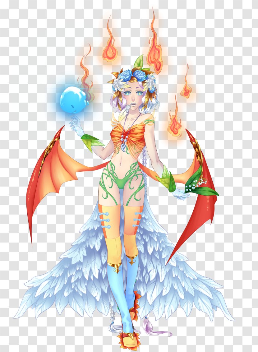 TinyPic Costume Design Spoiler - Watercolor - Mantella Transparent PNG