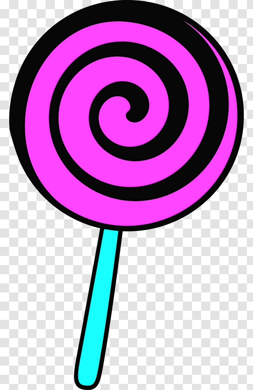 Lollipop Spiral Line Art Candy Confectionery - Paint Transparent PNG