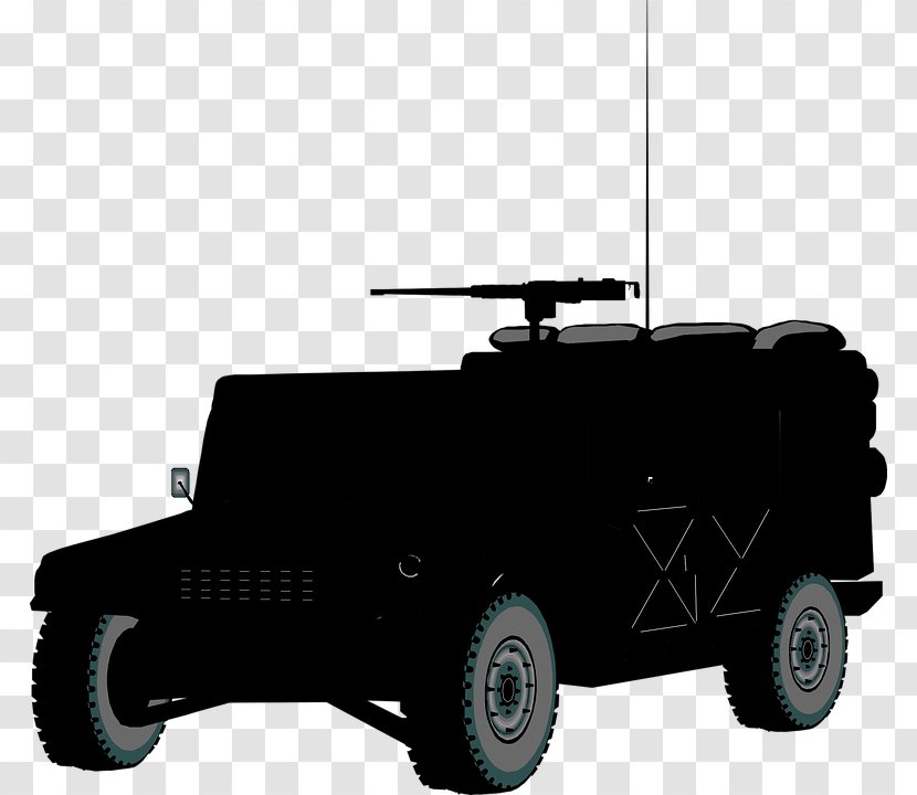 Hummer H1 Humvee Armored Car - Vehicle - Military Vehicles Transparent PNG