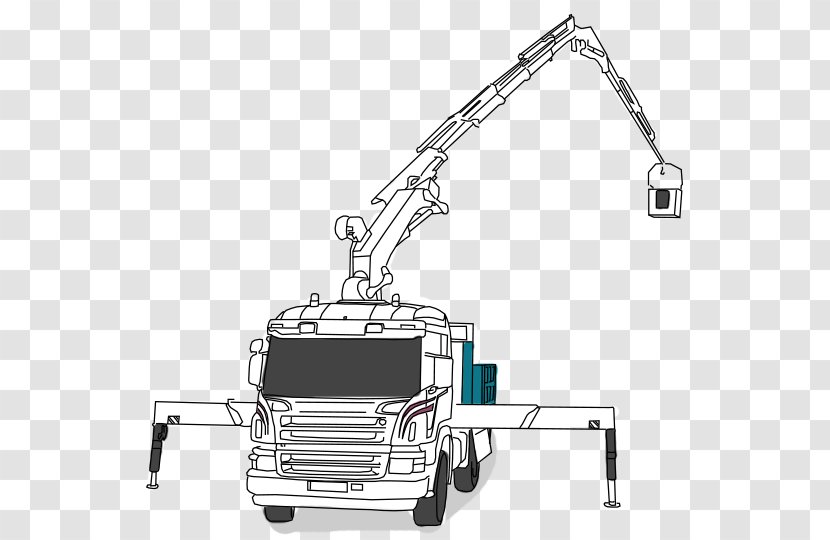 Iveco Camió Grua Tow Truck Drawing - Transport Transparent PNG
