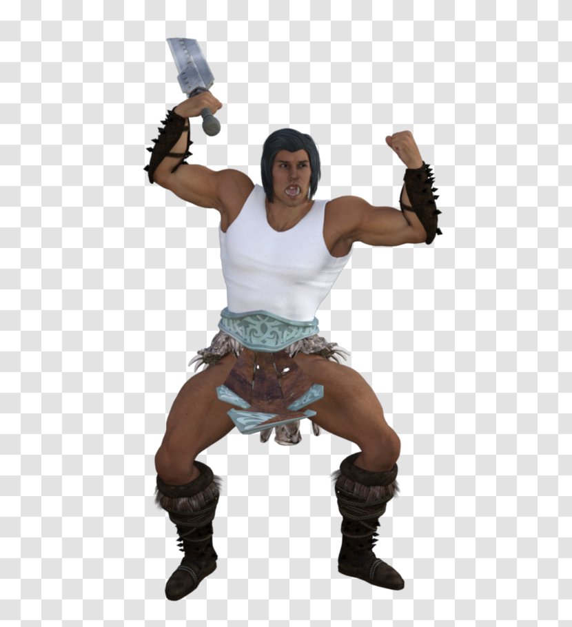 Figurine Aggression - Barbarian Axe Drawing Transparent PNG