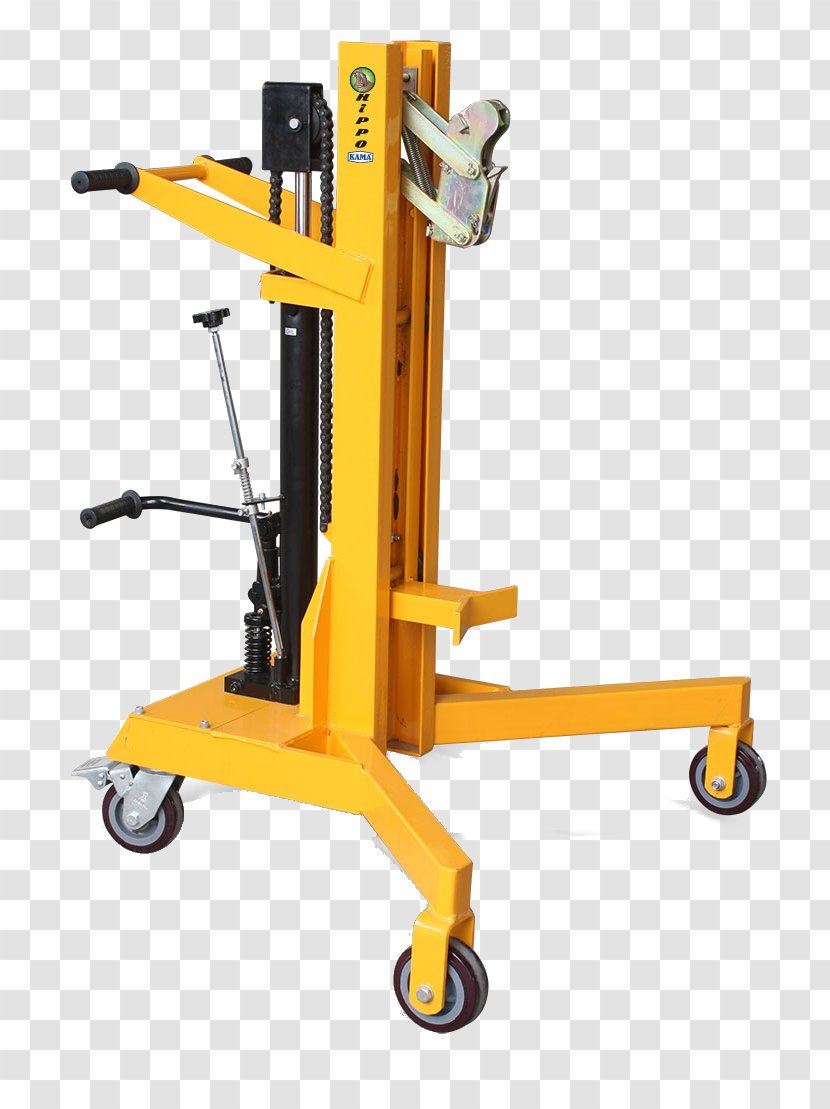 Drum Handler Forklift Pallet Jack - Barrel Transparent PNG