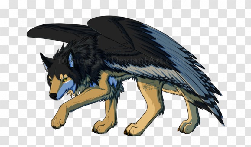 Dog Legendary Creature Tail Feather - Wolf Paw Transparent PNG