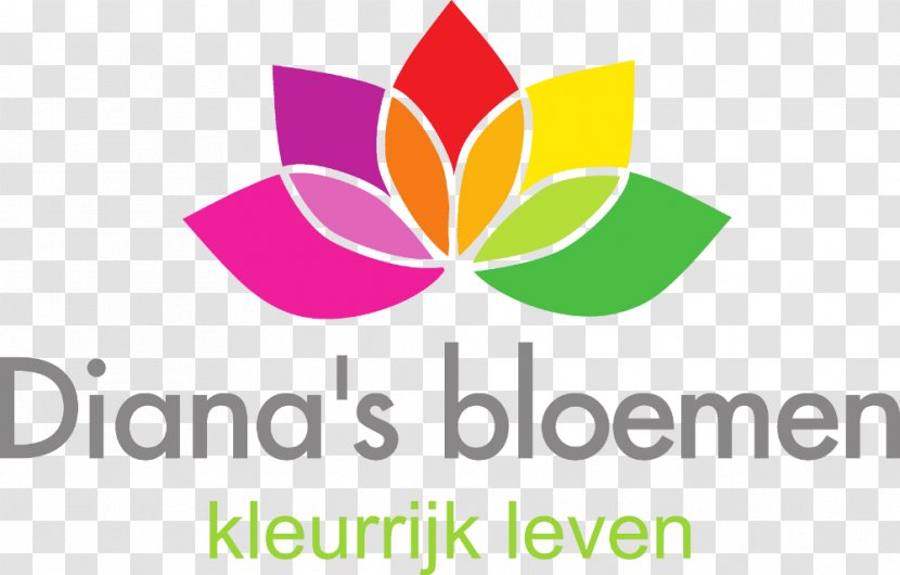 Logo Diana's Bloemen Bloemisterij Graphic Design Clip Art - Text - Chocolade Frame Transparent PNG