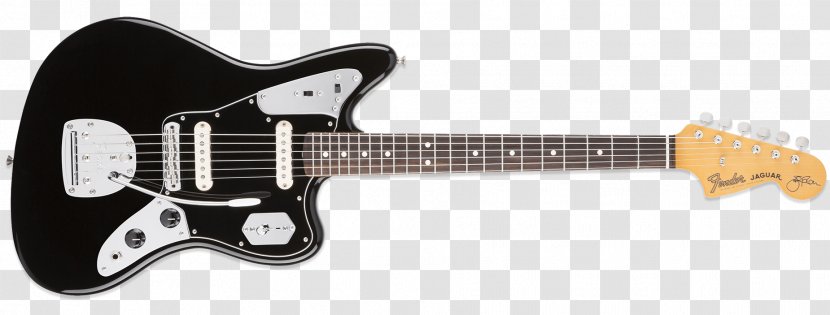 Fender Jaguar Electric Guitar Johnny Marr Edição Limitada - Tree - Preta Bass GuitarFender Transparent PNG