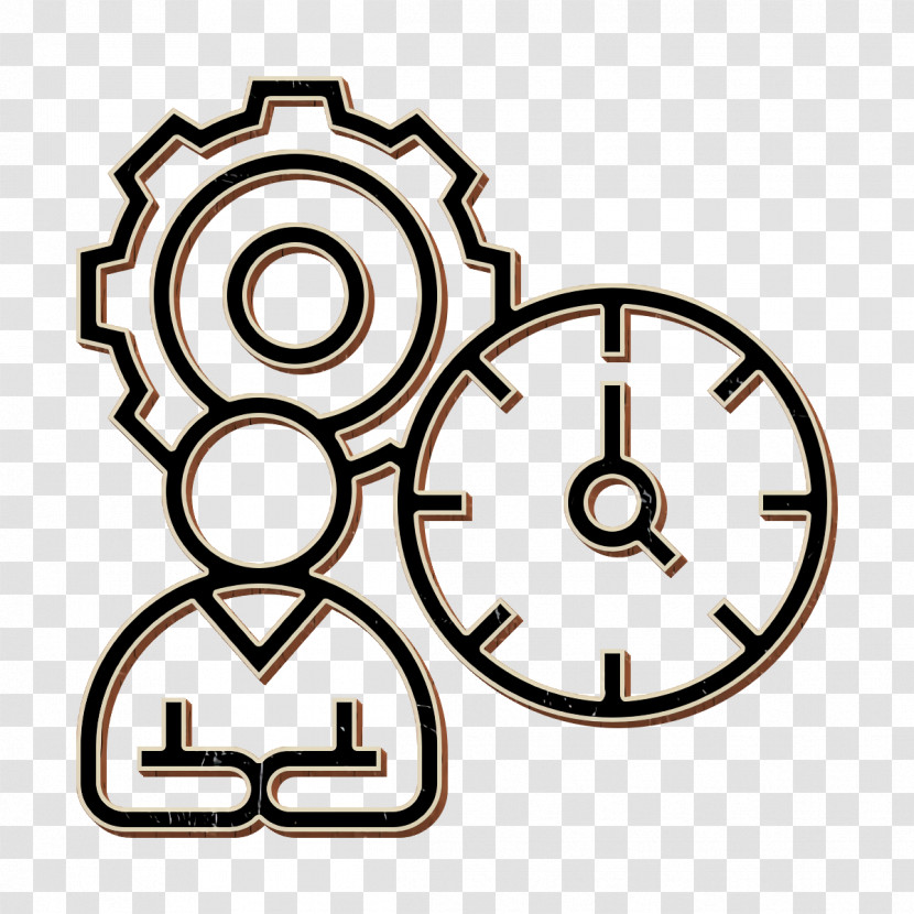 Time Icon Task Icon Scrum Process Icon Transparent PNG