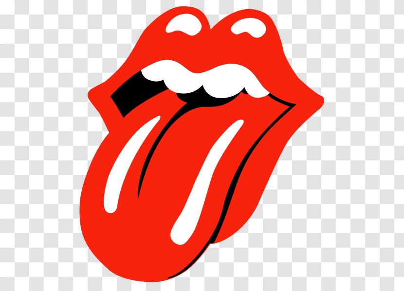 T-shirt The Rolling Stones Logo Poster - Cartoon - Lips Image Transparent PNG