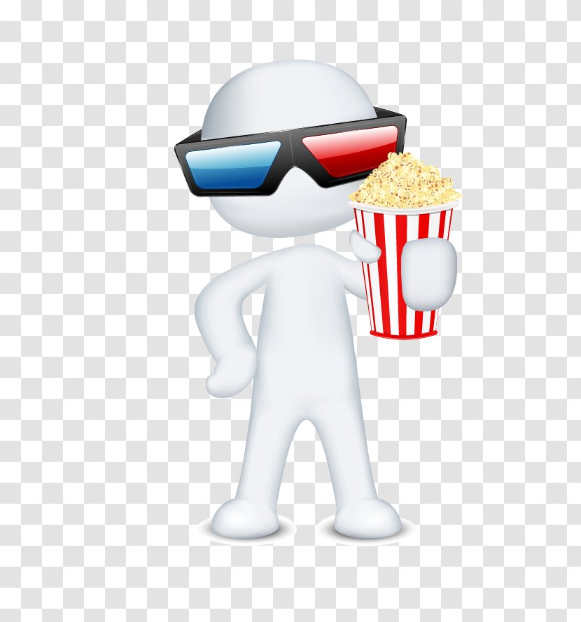 Popcorn Euclidean Vector Royalty-free Illustration - Villain Transparent PNG