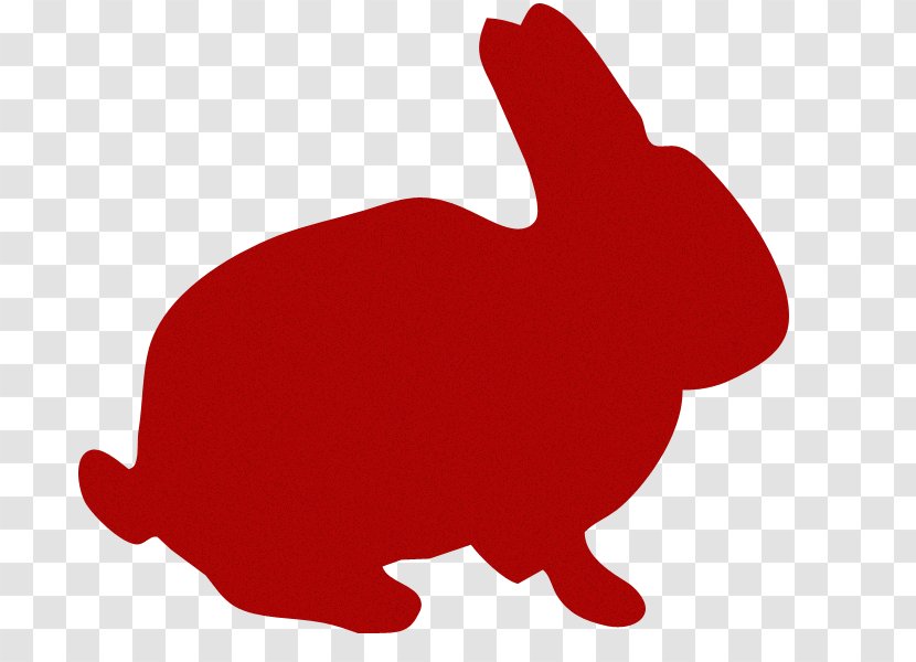 Stencil Silhouette Animal Rabbit - Abziehtattoo - Elephant And Bunny Transparent PNG