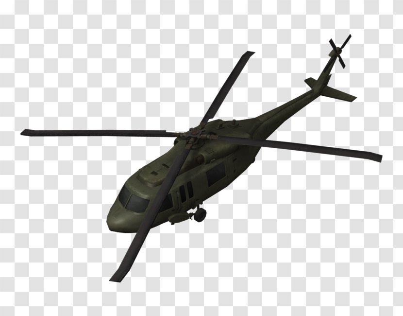 Helicopter Rotor Sikorsky UH-60 Black Hawk Military Air Force - Vehicle - Army Transparent PNG