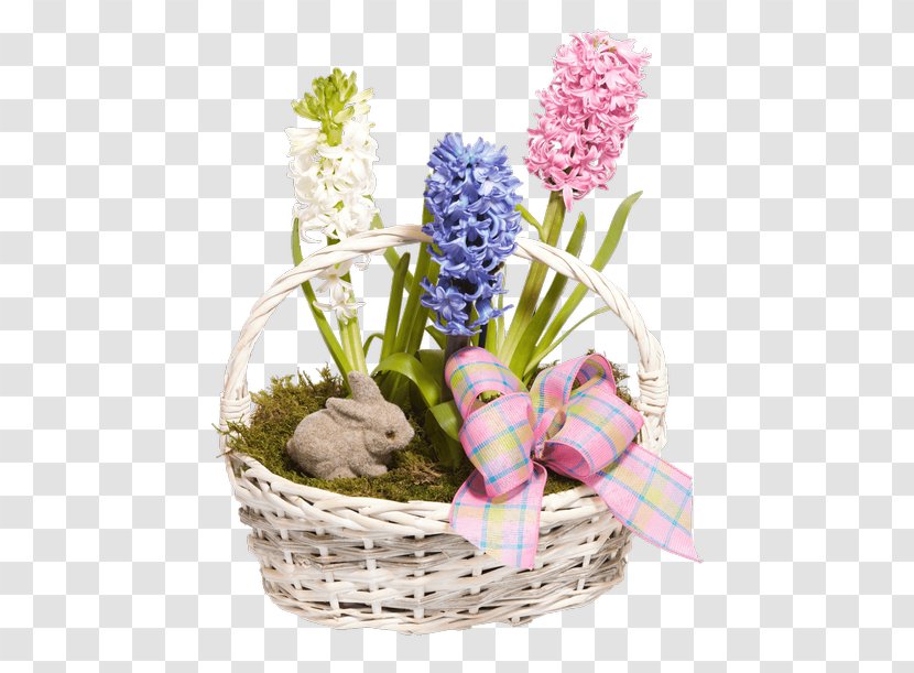 Hyacinth Food Gift Baskets Cut Flowers Vase Easter Transparent PNG