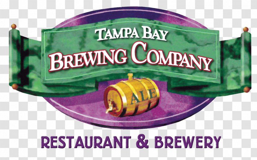 Tampa Bay Brewing Company Beer Ybor City Brewery Barley Mow - Signage Transparent PNG