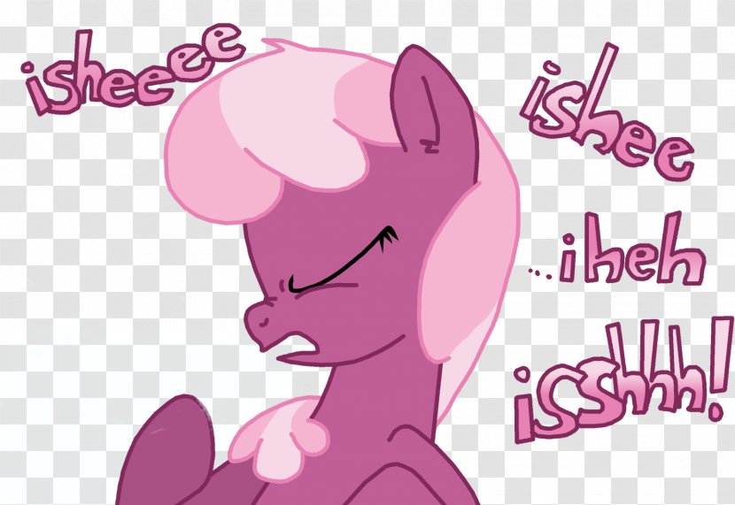 Pinkie Pie Pony Apple Bloom Sneeze Allergy - Heart Transparent PNG