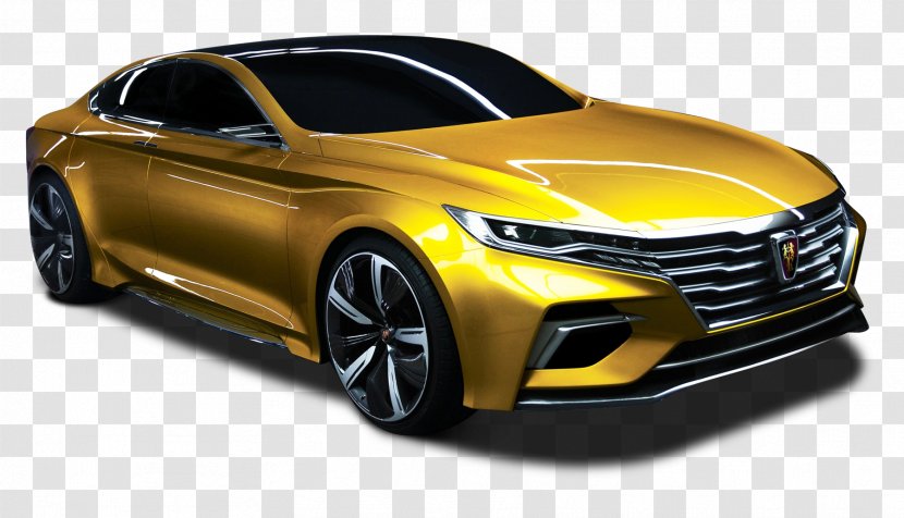 Car Gold High-definition Television Wallpaper - Highdefinition - Roewe Vision R Concept Golden Color Transparent PNG