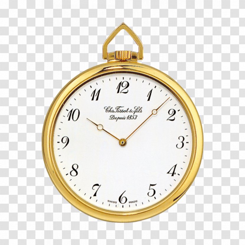 Tissot Clock Mechanical Watch Pocket - Istock Transparent PNG