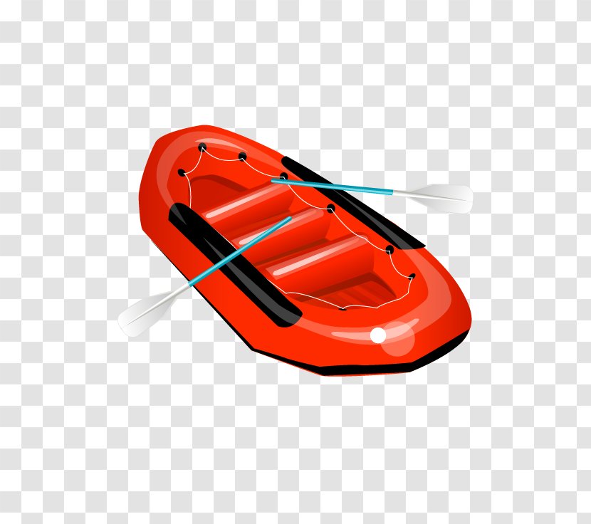 Euclidean Vector Rafting Illustration - Rowing Transparent PNG