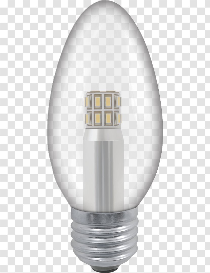 Incandescent Light Bulb LED Lamp Edison Screw - Philips Transparent PNG