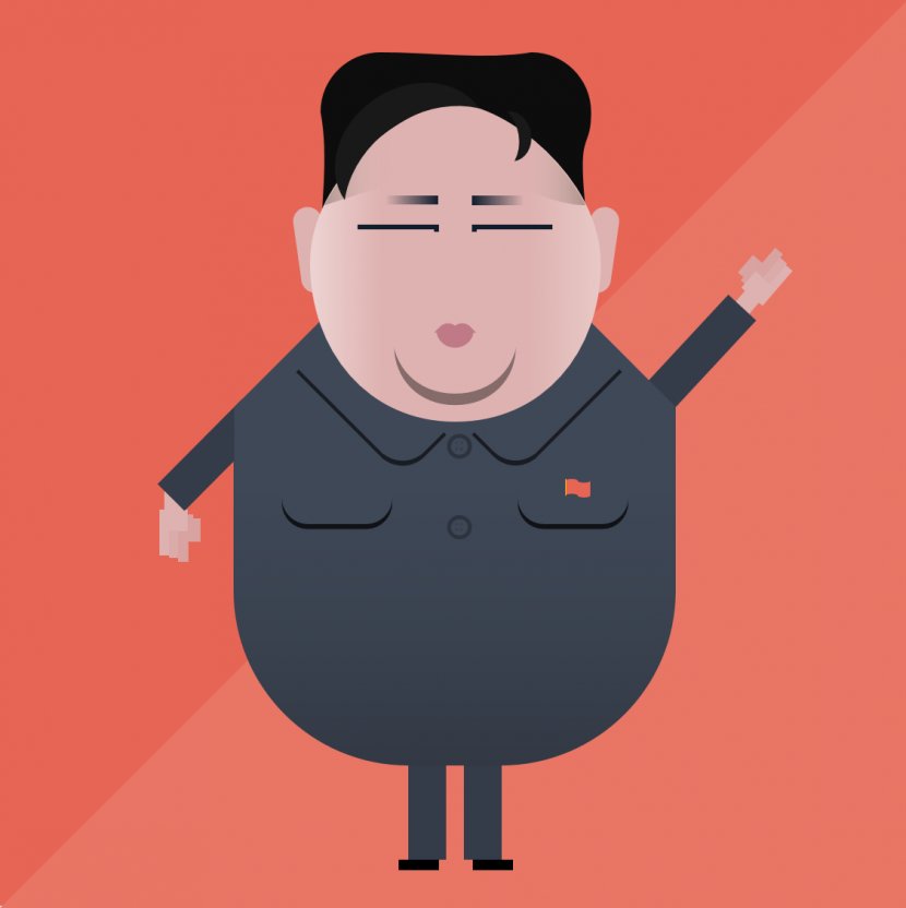 Microsoft PowerPoint Clip Art - Fictional Character - Kim Jong-un Transparent PNG