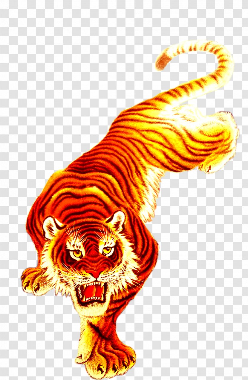 Tiger - Orange Transparent PNG