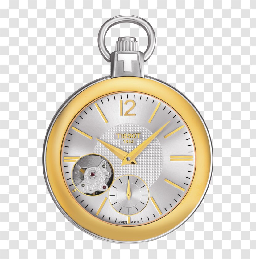Tissot Pocket Watch Clock - Strap Transparent PNG