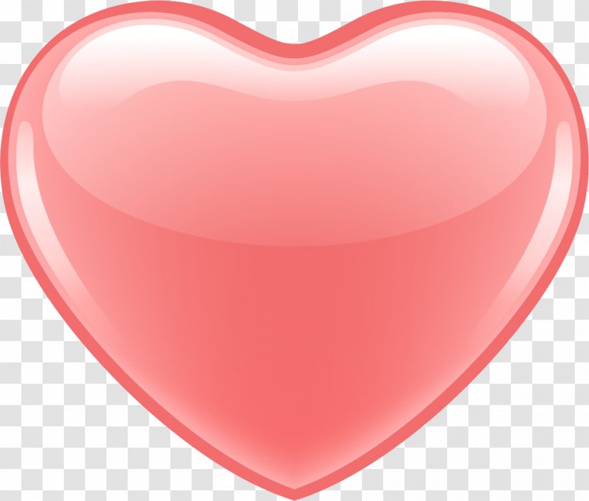 Red Valentine's Day Heart - Dream Pink Love Transparent PNG