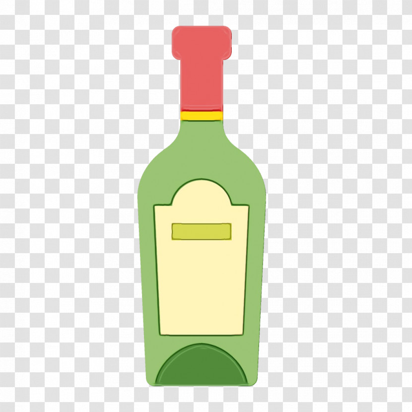 Drink Cartoon Drink Flat Icon Watercolor Paint Wet Ink Transparent PNG