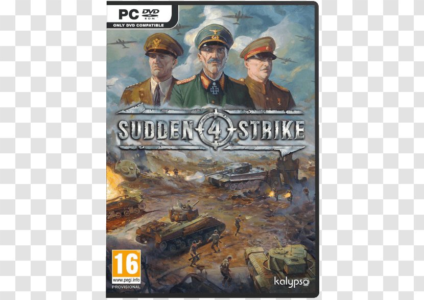 Sudden Strike 4 PlayStation Video Game Real-time Strategy PC - Pc - Unintended Acceleration Transparent PNG