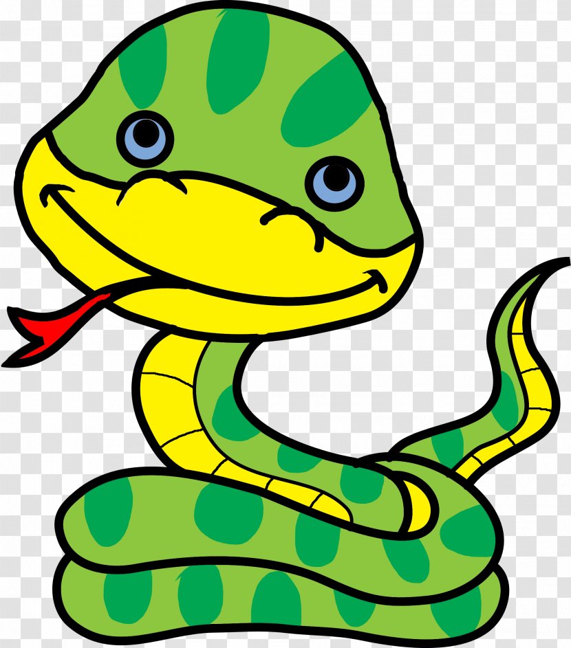 Snake Cartoon Animation Clip Art - Frame - Anaconda Transparent PNG
