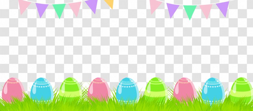 Easter Bunny Egg Banner Clip Art - Hunt - EASTER Transparent PNG
