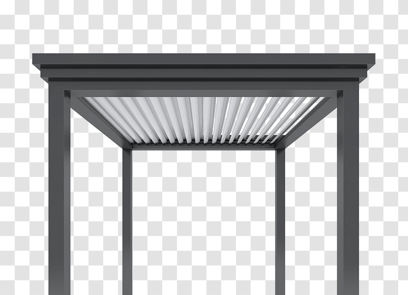 Louver Roof Daylighting Pergola Awning - Building Transparent PNG