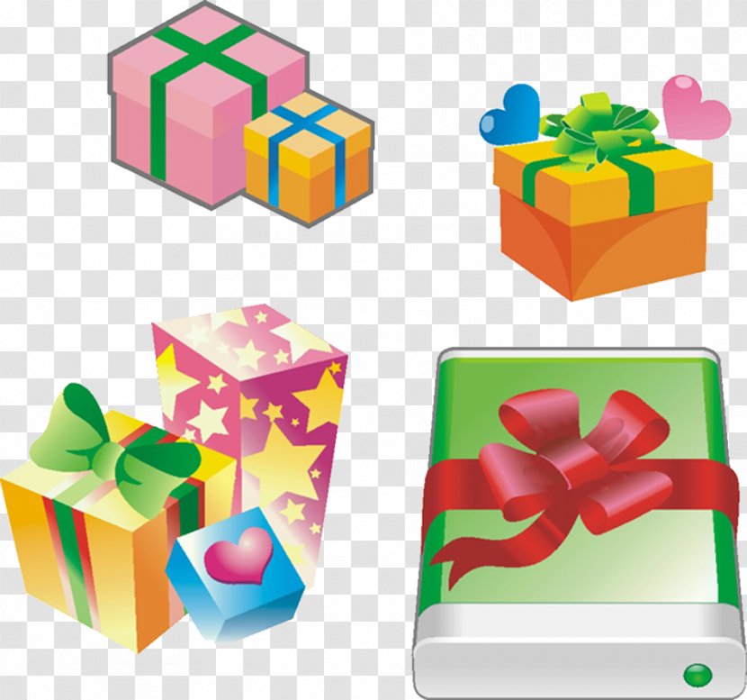 Gift Christmas Box - Coreldraw - Mysterious Vector Material Transparent PNG