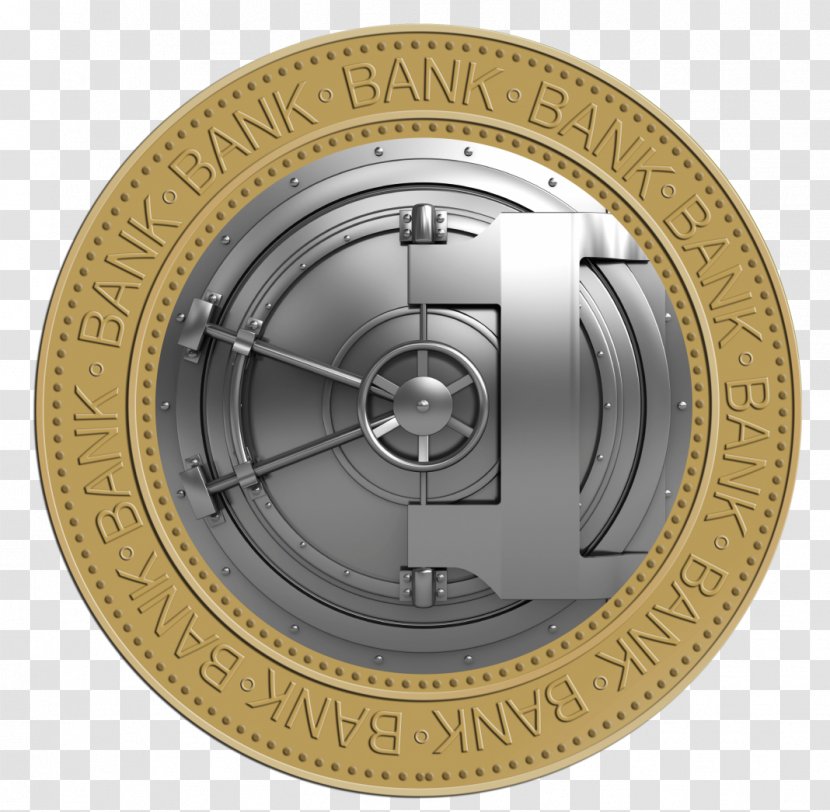 OpenVault, LLC Bank Vault Door Safe Deposit Box - Gold Medal Transparent PNG