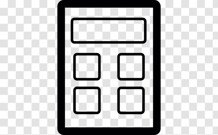 Line Number Angle - Calculator Button Icons Transparent PNG